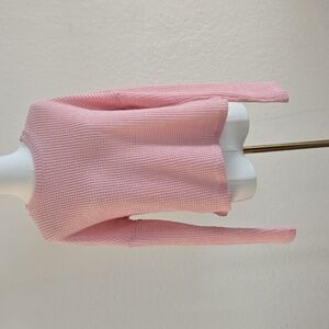 Pink long sleeve shirt
